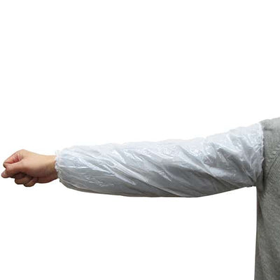 Disposable Sleeve Covers - White - Carton of 1000 - 2 Sizes