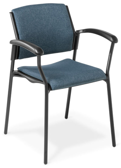 552 Visitor Chair with Upholstered Seat and Back