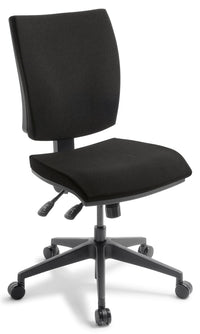 Edge 3 Lever Ergonomic Office Chair - Midback and Highback and Optional Armrests