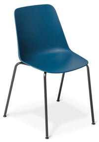 Max 4-Leg Cafeteria Chair - with Seat and Fully Upholstered Options