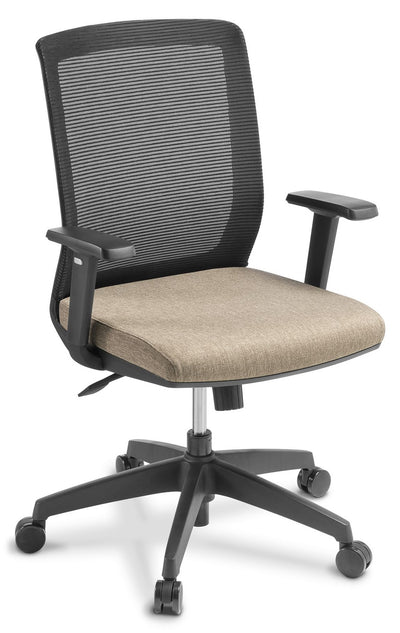 Media Boardroom Mesh Back Chair in Fabric Upgrade - 2 Base Options