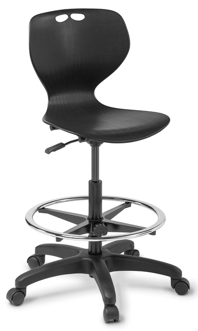 Omni Swivel Architectural Chair - with Upholstered Seat Pad Option