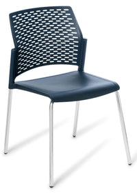 Punch 4-Leg Cafeteria Chair - with Upholstered Seat Option
