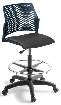 Punch Swivel Architectural Chair - with Upholstered Seat Option