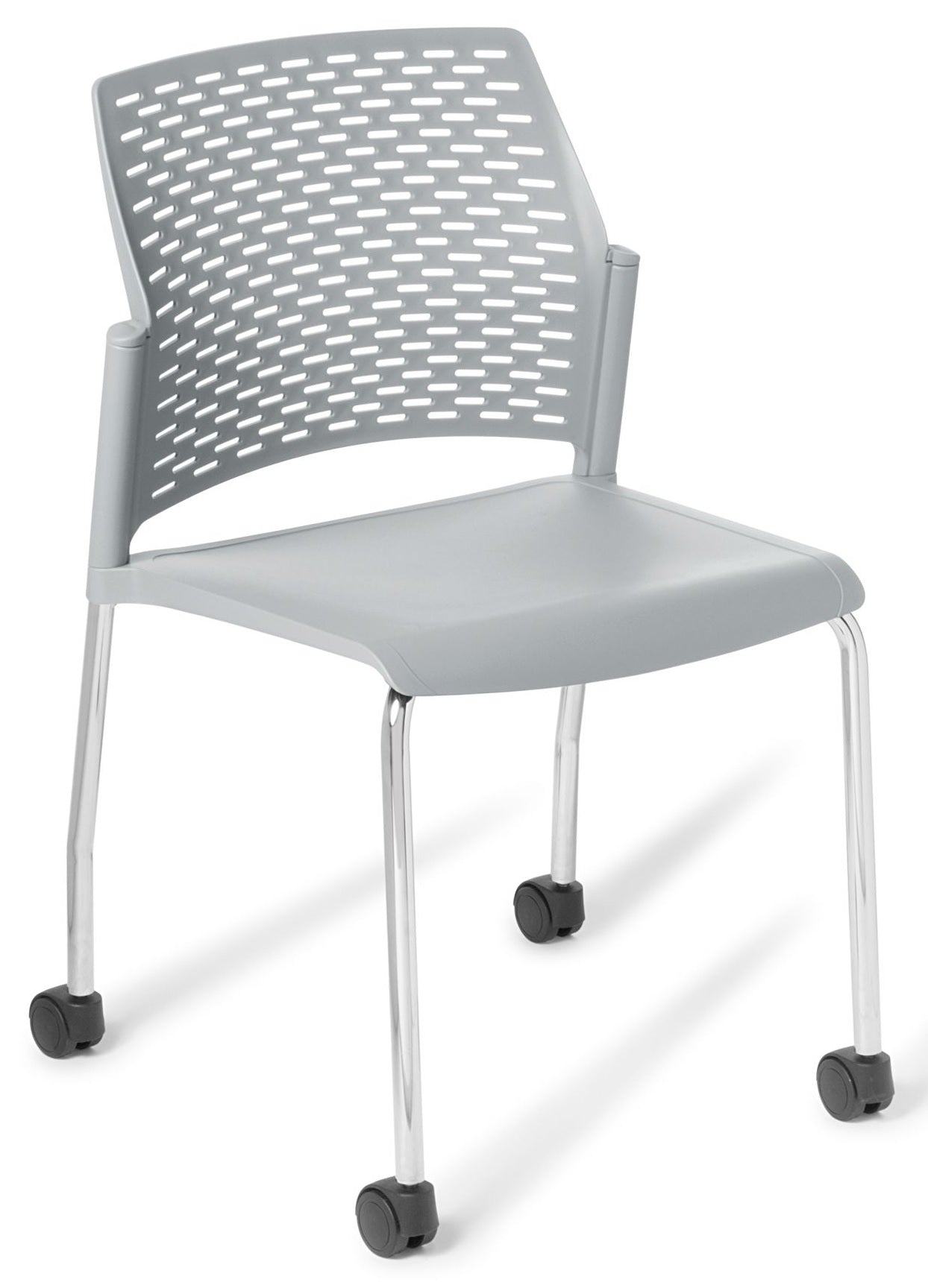 Punch 4-Leg Char with Castors - with Upholstered Seat Option