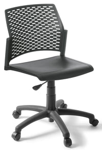 Punch Swivel Chair - with Upholstered Seat Option