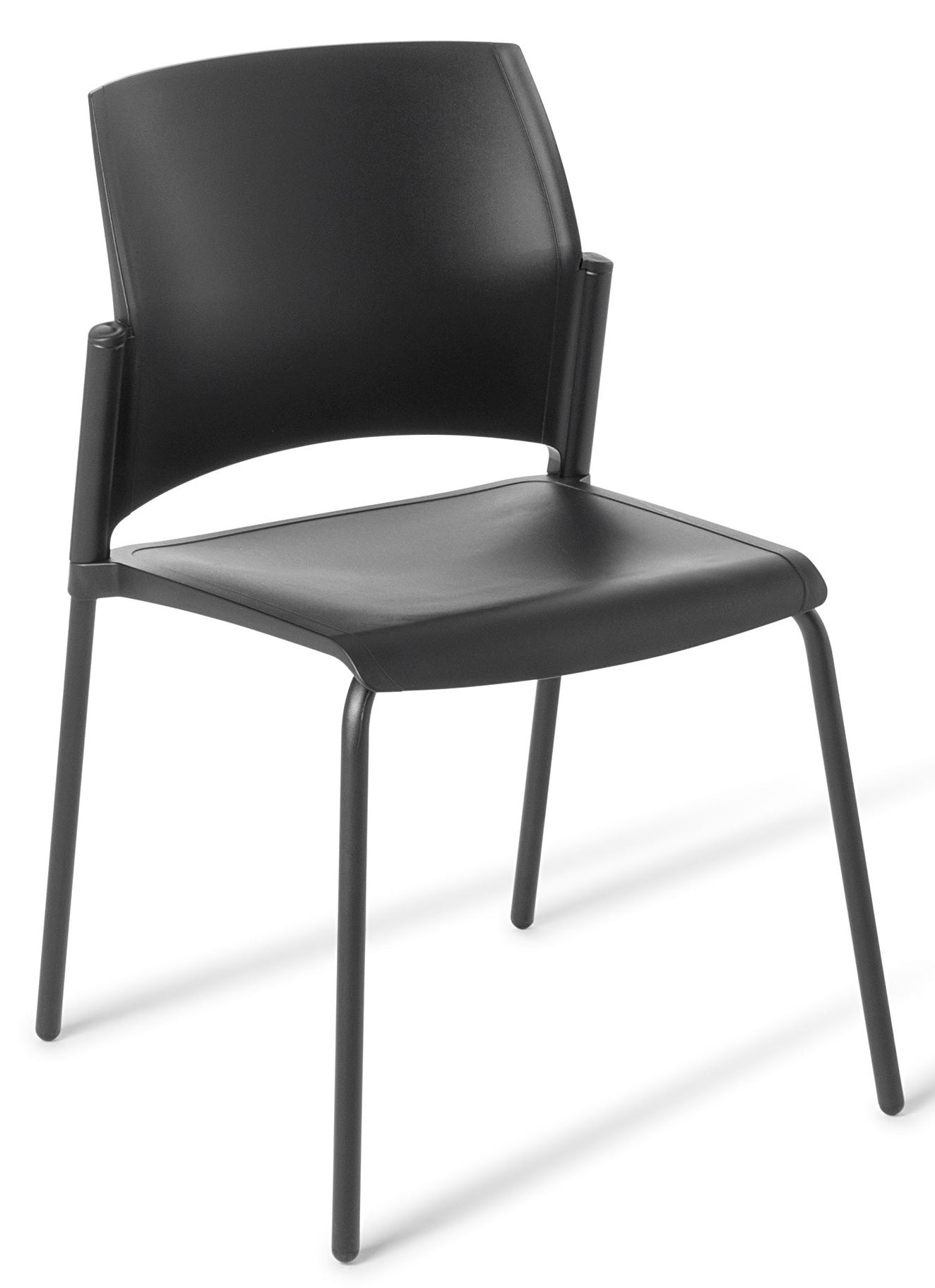 Spring 4-Leg Cafe Chair - with Upholstered Seat and Back Options