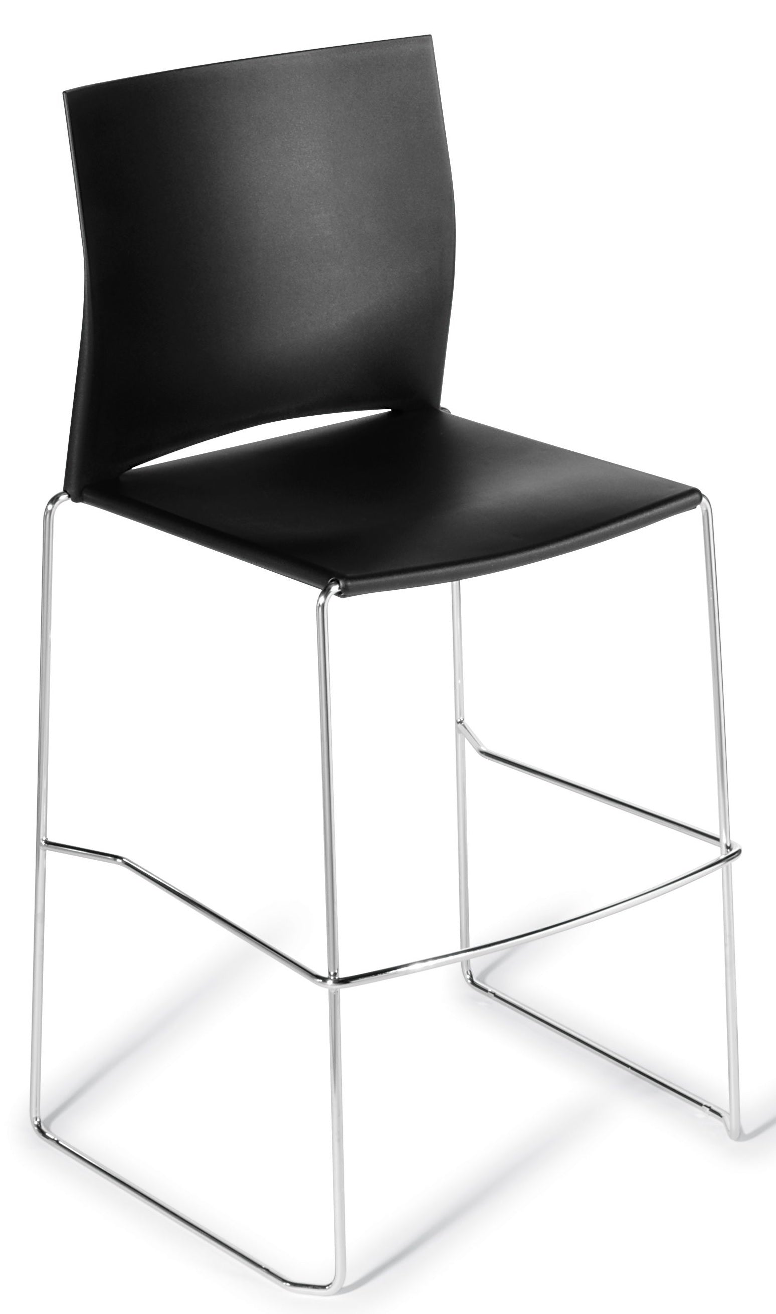 Web Barstool - with Upholstered Seat and Back Options