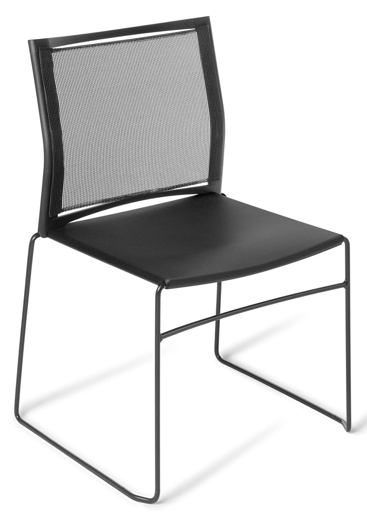 Web Mesh Back Chair - with Upholstered Seat Option