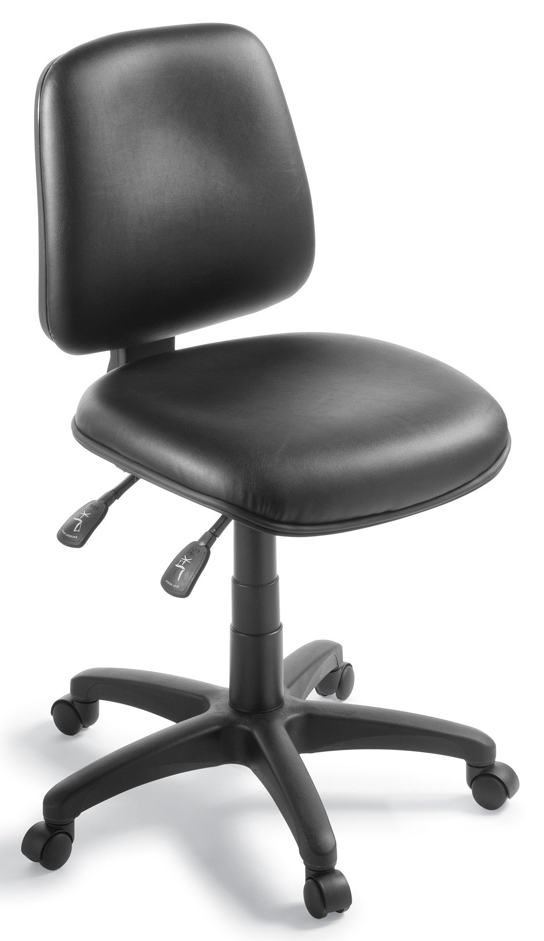 Chorus 2 Lever Midback Chair in Charisma Vinyl Fabric