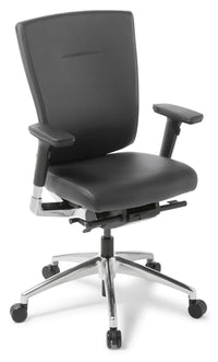 Cloud Ergo Executive Chair in Black Leather