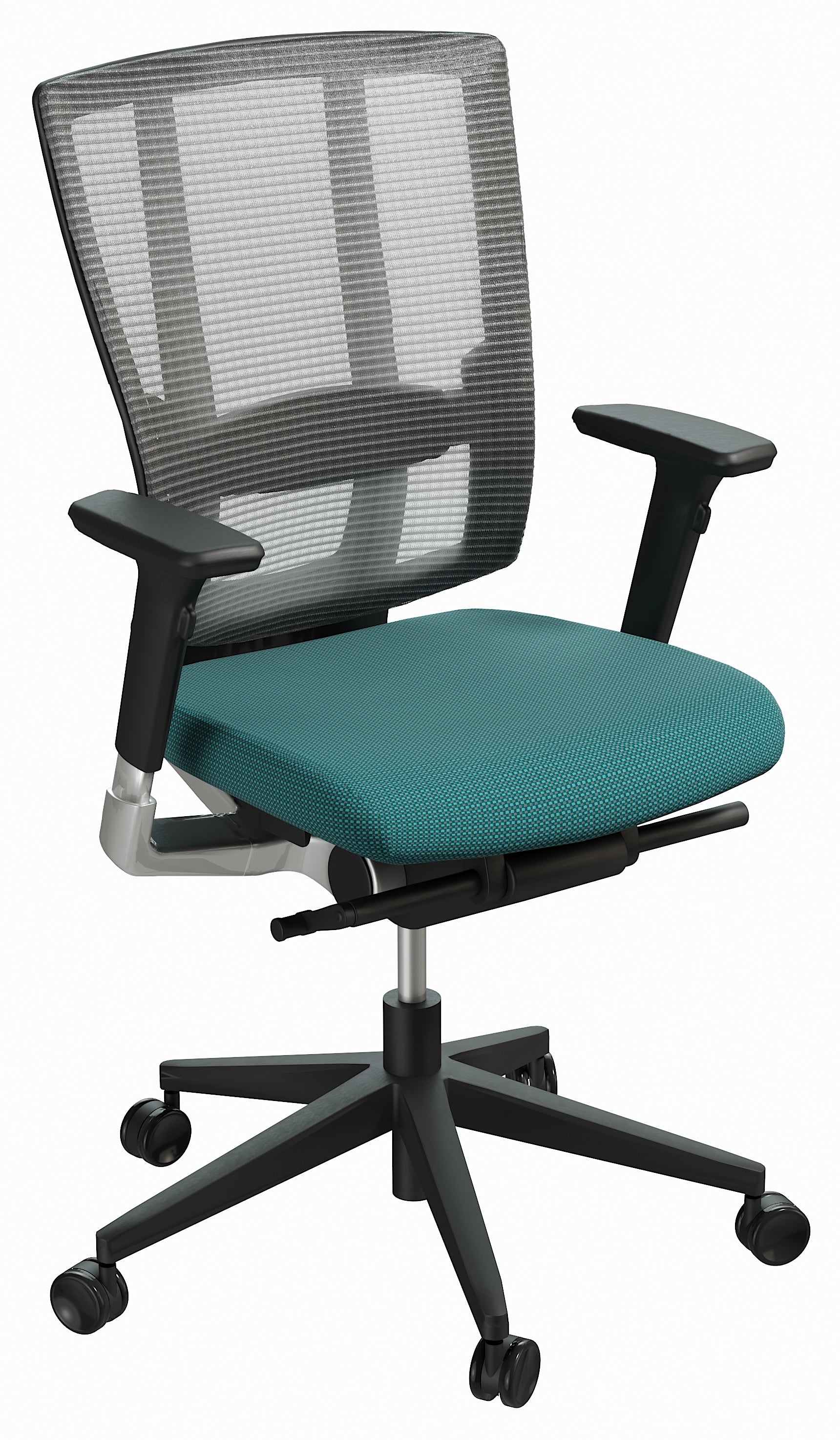 Cloud Ergo Mesh Back Chair with Armrests and Reupholstered Seat
