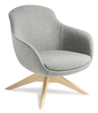 Davina Visitor Chair with Natural Ash Timber Base