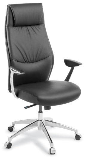 Domain Highback Executive Chair in Genuine & PU Leather