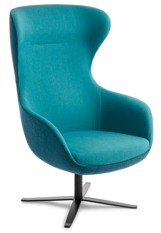 Elizabeth Visitor Chair with Black 4-Point Base