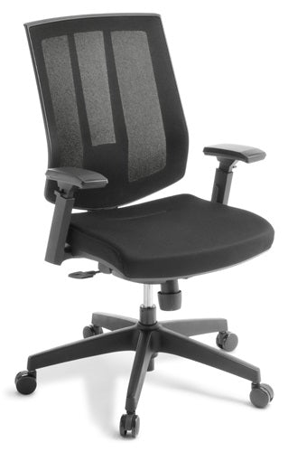 Rally Mesh Back Chair with Armrests