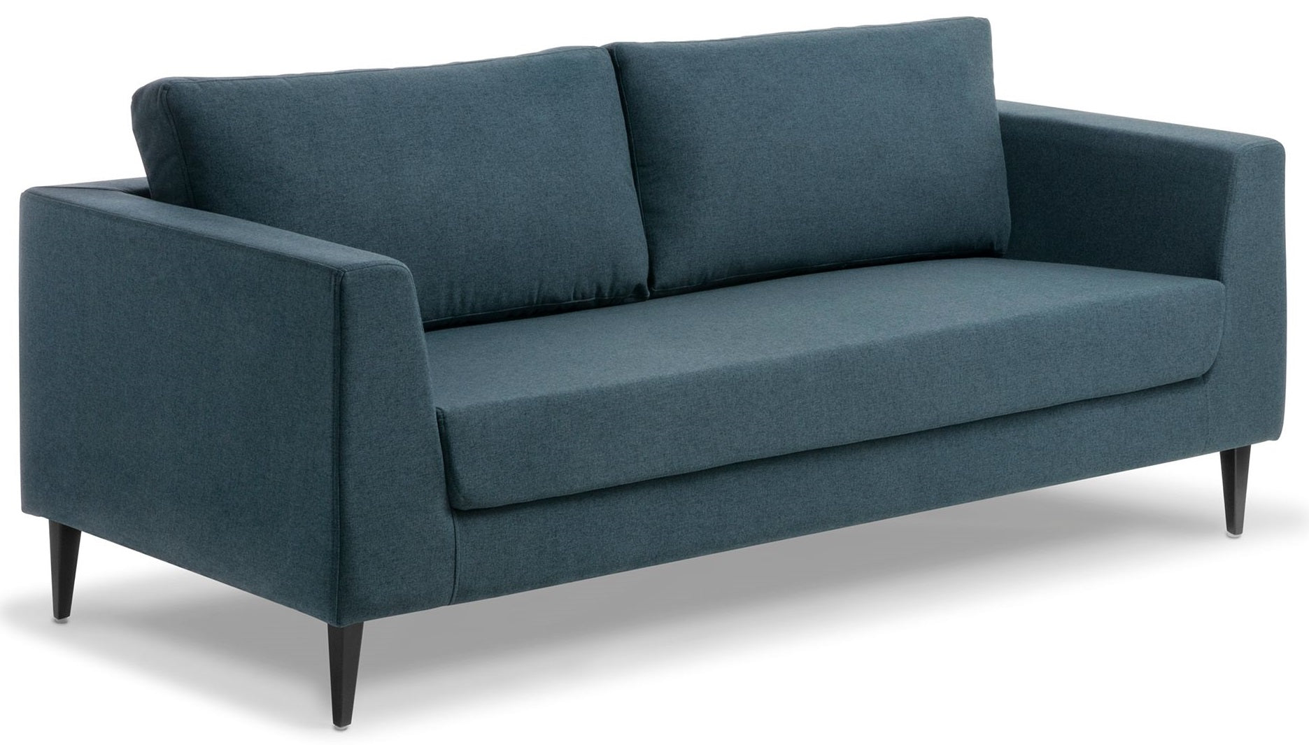 Shanghai 2 Seater Sofa with Black Feet