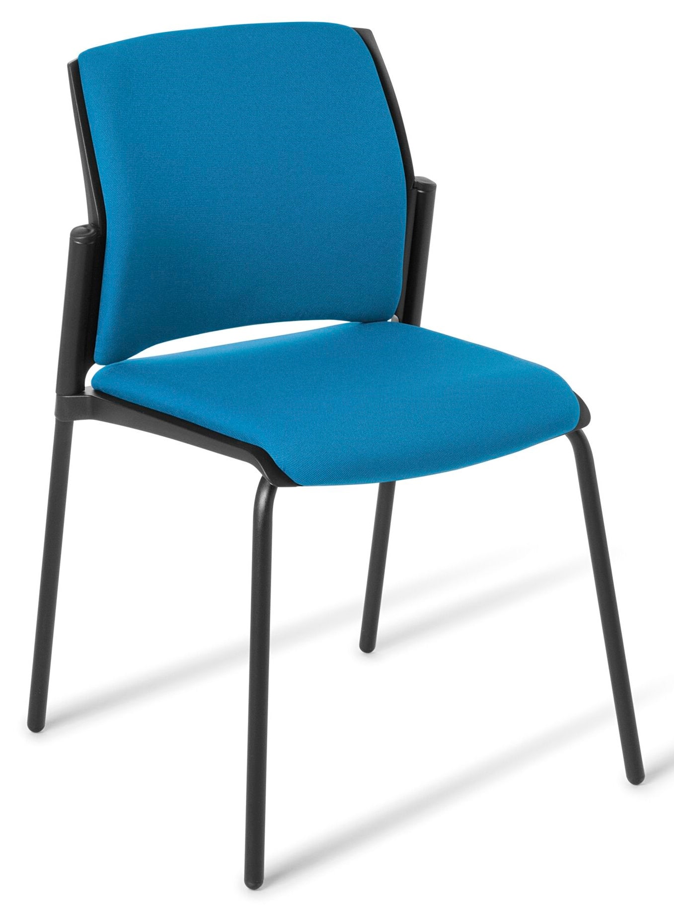 Spring 4-Leg Chair with Upholstered Seat and Back