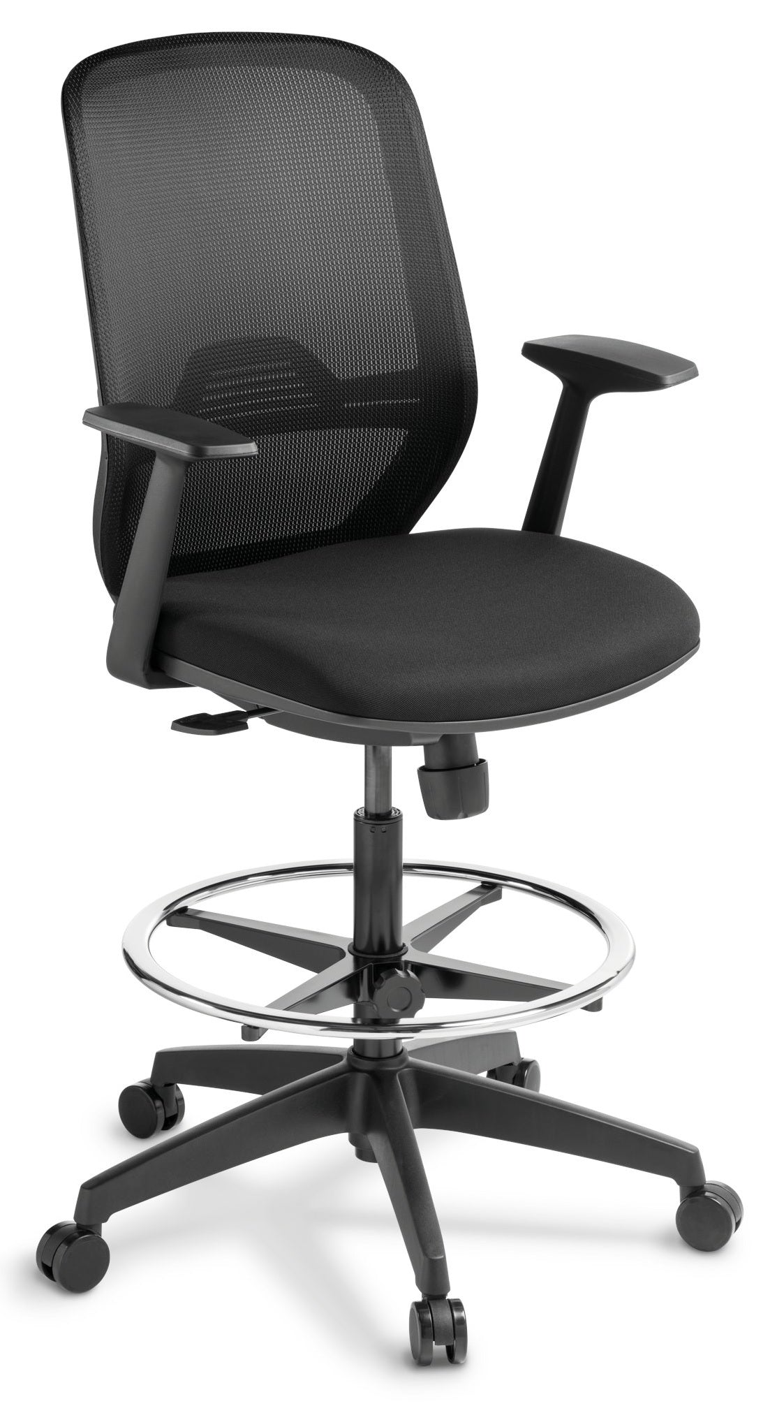 Sprint Mesh Back Architectural Chair with Armrests