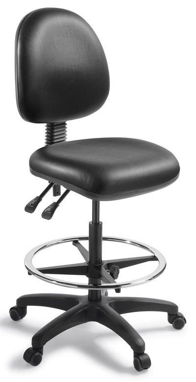 Tag 2 Lever Architectural Chair in Charisma Vinyl Fabric - 3 Back Height Options