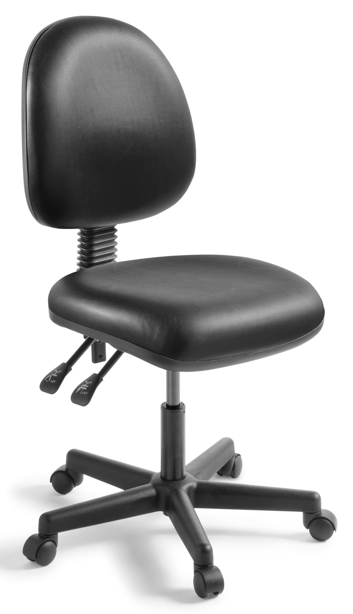 Tag 3 Lever Highback Chair in Charisma Vinyl Fabric