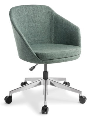 Talia Chair with Chrome Swivel Star Base