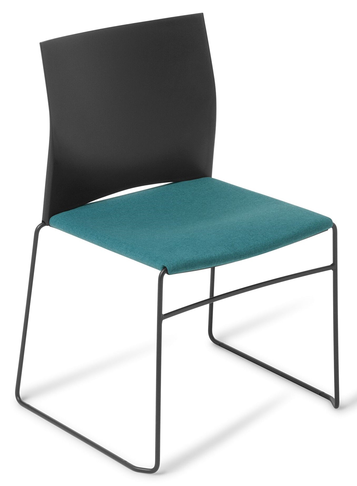 Web Chair with Upholstered Seat