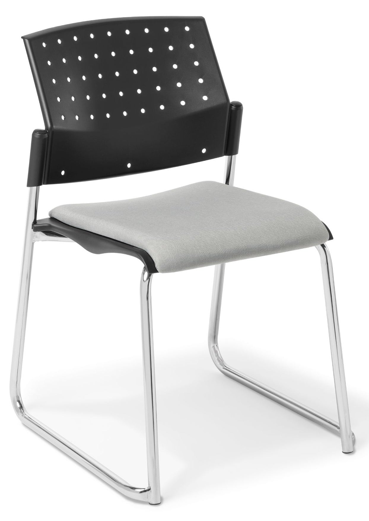 550 Sled Base Chair - with Upholstered Seat and Back Options