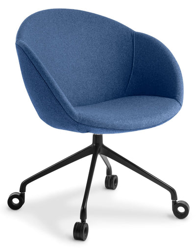 Amelia Chair with Swivel Star Base - 3 Base Options