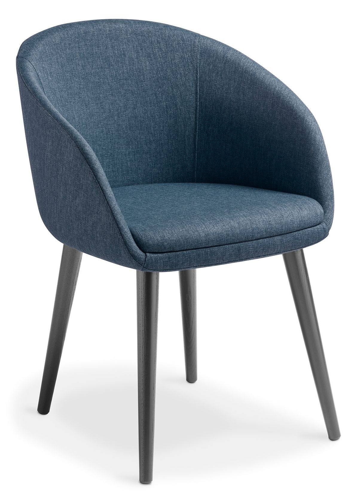 Aria Visitor Chair with Ash Timber Base - 2 Base Options