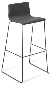 Cruise Sled Base Barstool - with Upholstered Seat Option