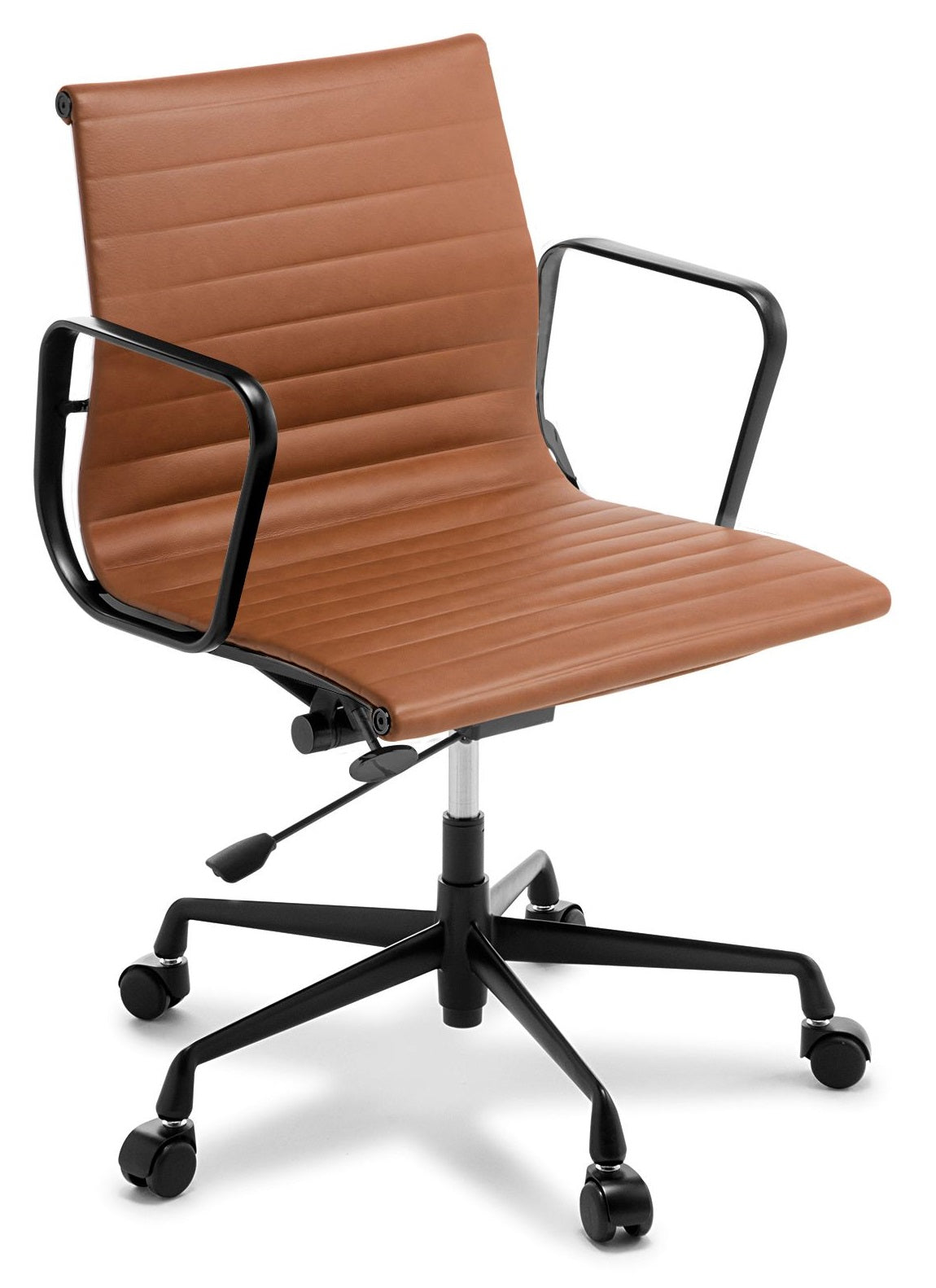 Eames Classic Midback Executive Chair with Black Frame - 2 Colour Options