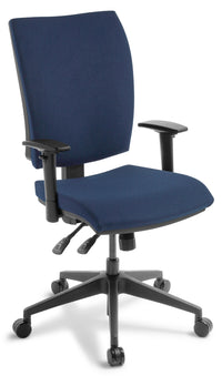 Edge 3 Lever Ergonomic Office Chair - Midback and Highback and Optional Armrests