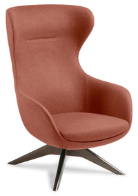 Elizabeth Visitor Chair with Timber Base - 4 Base Options