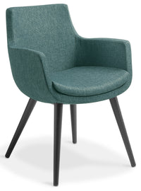 Ferne Visitor Chair with Timber Legs - 2 Colour Options