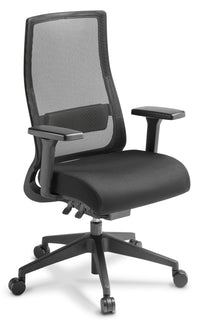 Joe Mesh Back Chair - with Optional Armrests and Headrest