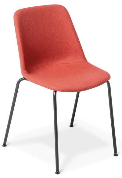 Max 4-Leg Cafeteria Chair - with Seat and Fully Upholstered Options