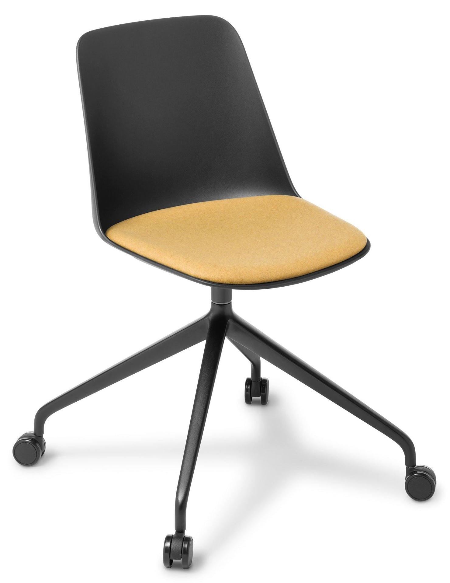 Max 4 Star Swivel Base Chair - with Seat and Fully Upholstered Options