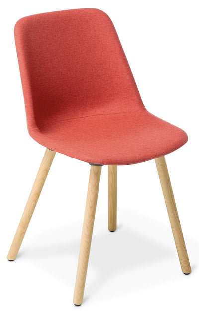 Max Chair with Timber Legs - with Seat and Fully Upholstered Options