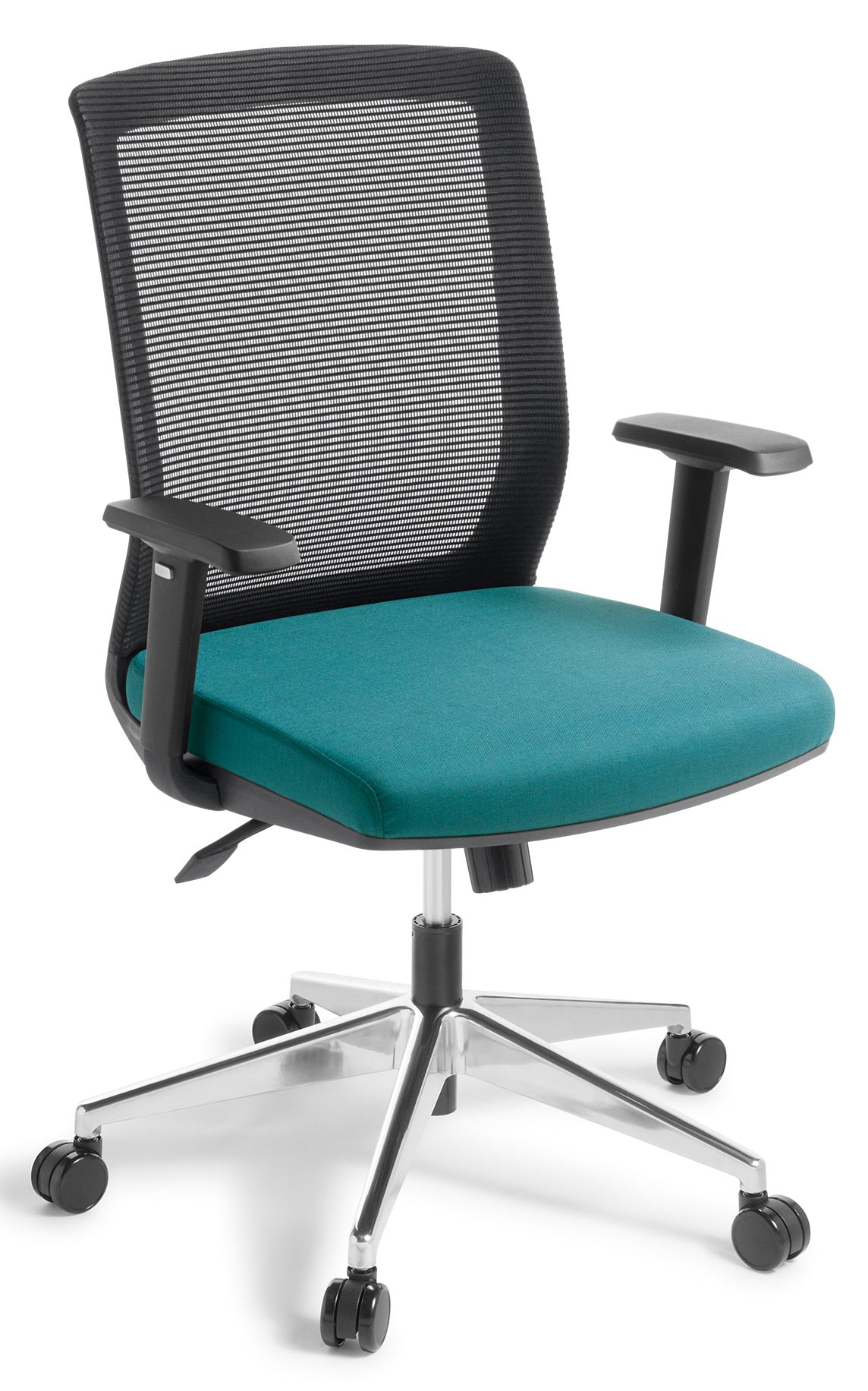 Media Boardroom Mesh Back Chair in Fabric Upgrade - 2 Base Options