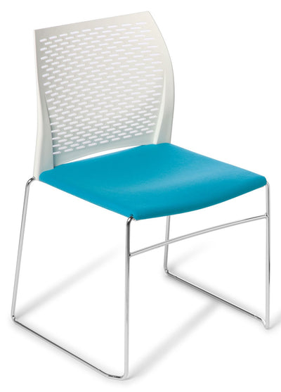 Net Cafe Chair - with Upholstered Seat Option