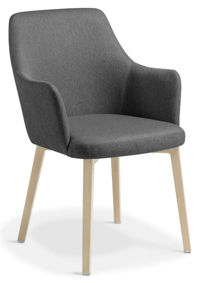 Olli Visitor Chair - 2 Fabric Colours and 2 Base Options
