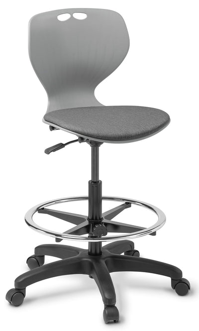 Omni Swivel Architectural Chair - with Upholstered Seat Pad Option