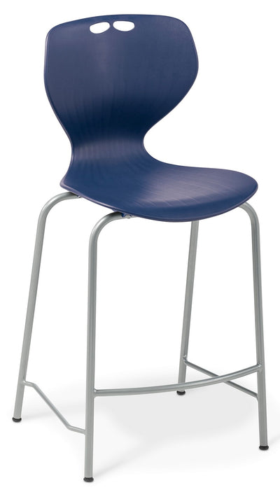 Omni Barstool and Kitchen Stool - with Upholstered Seat Pad Option