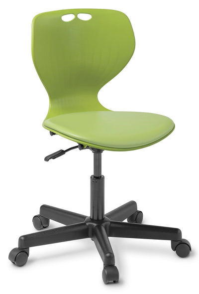 Omni Swivel Chair - with Upholstered Seat Pad Option