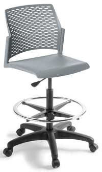 Punch Swivel Architectural Chair - with Upholstered Seat Option