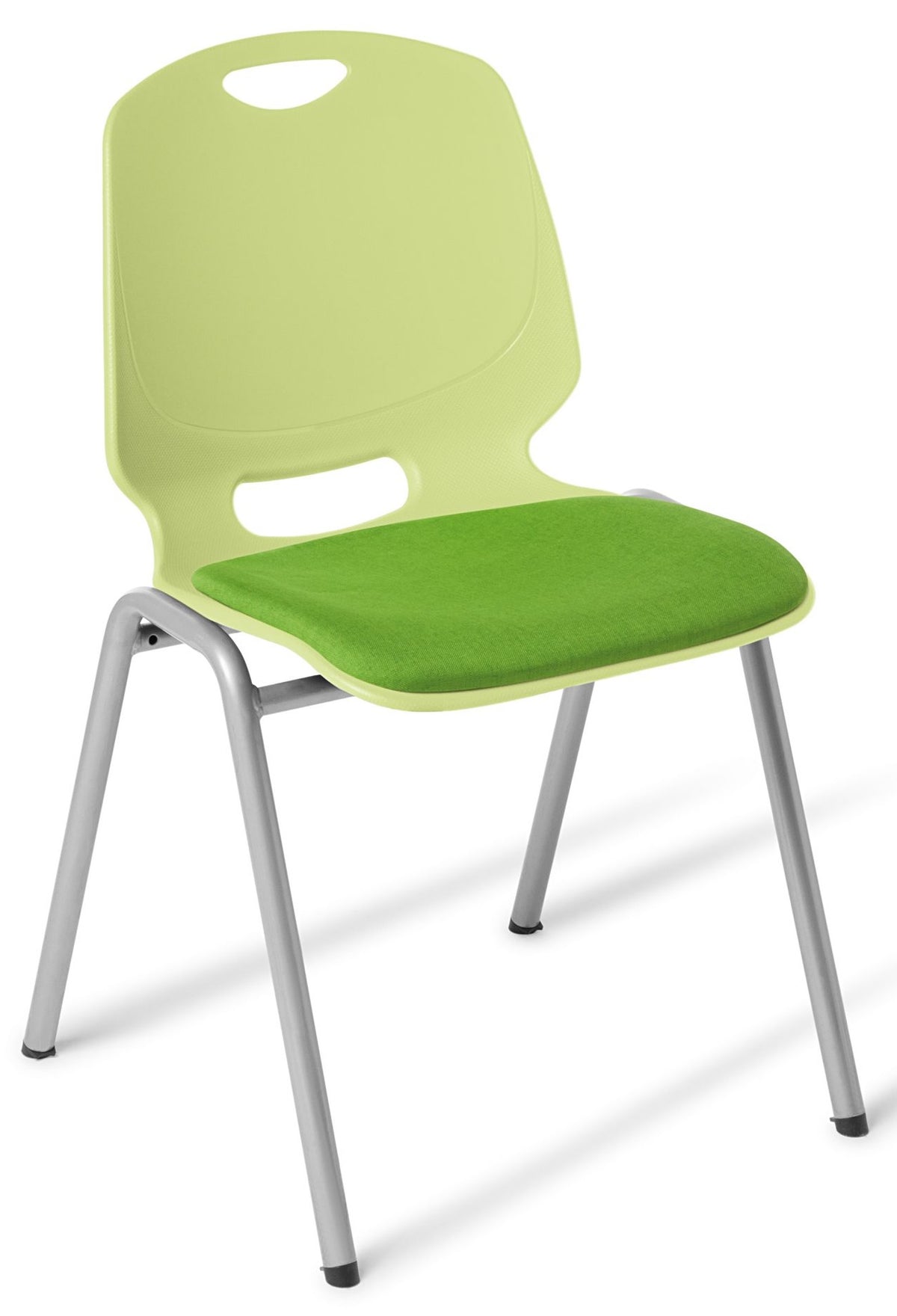 Spark Chair Spark 4-Leg Chair - with Upholstered Seat Pad Option - Office Products ...