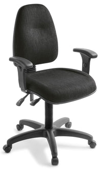 Spectrum Highback Ergonomic Office Chair for 24 Hour Use - 2 and 3 Lever Options