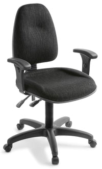 Spectrum Highback Ergonomic Office Chair with Long/Wide Seat - 2 and 3 Lever Options