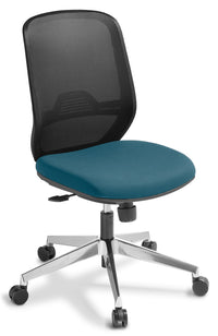 Sprint Mesh Back Chair in Fabric Upgrade - with Armrests and Base Options